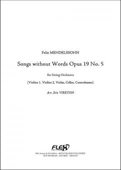 Songs Without Words Op. 19 No. 5 