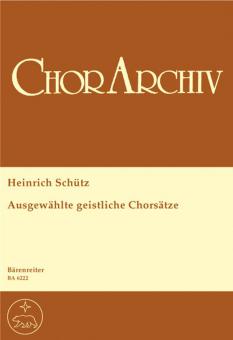 Ausgewählte geistliche Chorsätze Standard