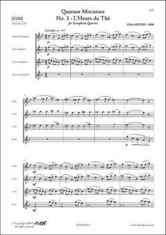 Quatuor Miniature No. 3 