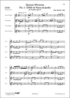 Quatuor Miniature No. 1 