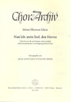 Nun lob, mein Seel, den Herren 