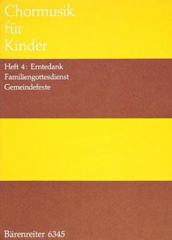 Chormusik für Kinder Heft 4 