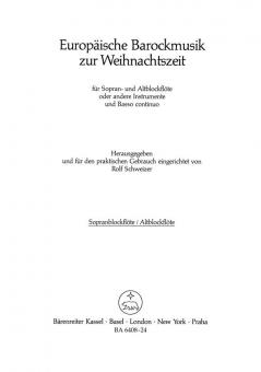Europäische Barockmusik zur Weihnachtszeit Standard