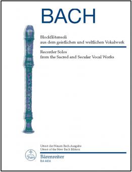 Blockflötensoli aus dem geistlichen und weltlichen Vokalwerk 