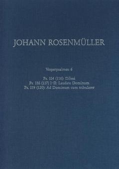 Vesperpsalmen 6: Laudate Dominum u.a. 