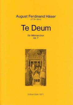 Te Deum op. 7 (für Männerchor a cappella) 