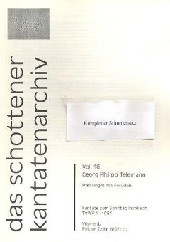 Man singet mit Freuden TVWV 1:1084 