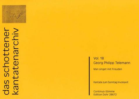 Man singet mit Freuden TVWV 1:1084 