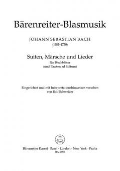 Suiten, Märsche und Lieder Standard