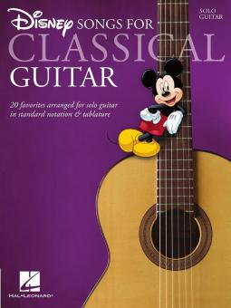 Disney Songs For Classical Guitar 