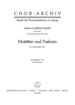 Motetten und Psalmen Standard
