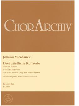 Drei geistliche Konzerte 