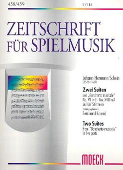 Zwei Suiten aus 'Banchetto musicale' 