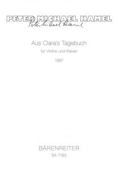 Aus Claras Tagebuch Standard