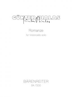Romanze für Violoncello solo 
