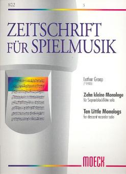 Zehn kleine Monologe 