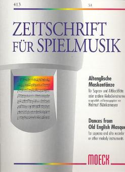 Altenglische Maskentänze 