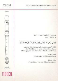 Exercitia duarum vocum 