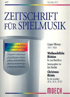 Weihnachtliche Bicinien 