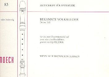 Bekannte Volkslieder Teil 3 