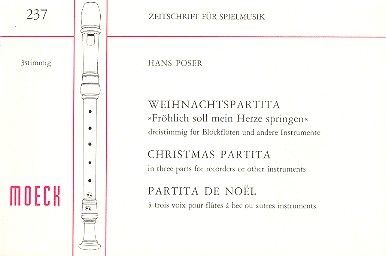 Weihnachtspartita 'Fröhlich soll mein Herze springen' 