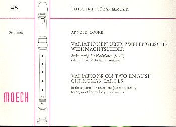 Variationen über zwei englische Weihnachtslieder 