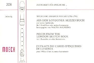Aus dem Londoner Skizzenbuch und andere Spielstücke 