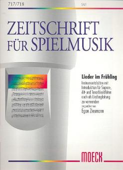 Lieder im Frühling 