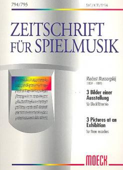 3 Bilder einer Ausstellung 