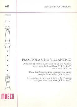 Frottola und Villancico 