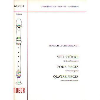 Vier Stücke Heft 1 