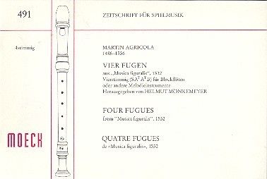 Vier Fugen aus 'Musica figuralis' 