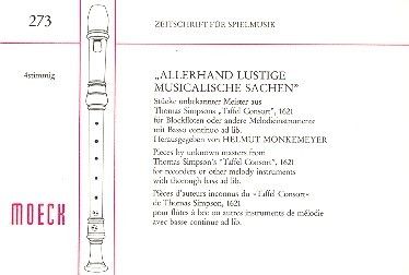 Allerhand lustige musicalische Sachen 