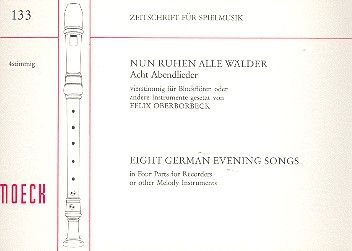 Nun ruhen alle Wälder 