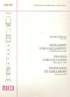 Paduanen und Galliarden zu fünf Stimmen, 1607 