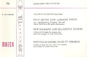 Neue artige und liebliche Tänze 