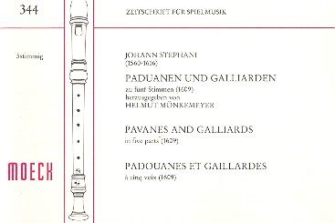 Paduanen und Galliarden zu fünf Stimmen 