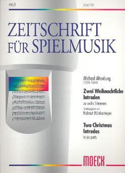 Zwei weihnachtliche Intraden 