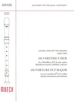 Ouverture F-Dur TWV 44:F6 