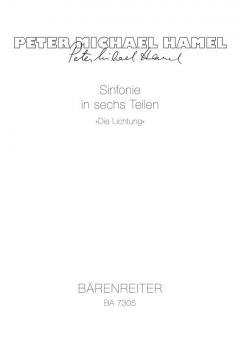 Sinfonie in sechs Teilen 'Die Lichtung' 