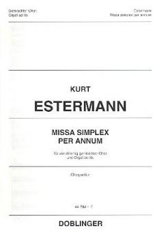 Missa simplex per annum 