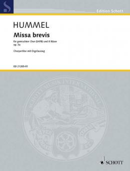 Missa brevis op. 5a Standard