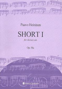 Short I op. 58a 