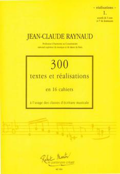 300 Textes et Realisations Cahier 1 