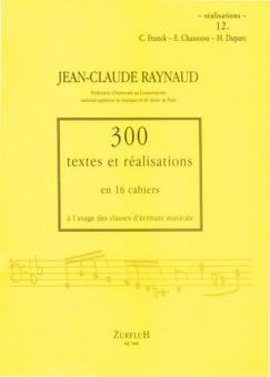300 Textes et Realisations Cahier 12 