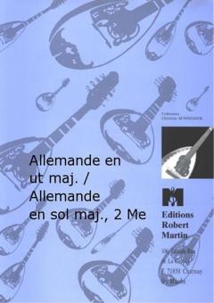 Allemande en ut maj. / Allemande en sol maj., 2 Me 