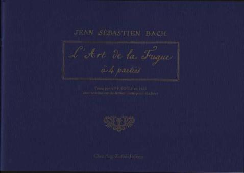 Die Kunst der Fuge BWV 1080 