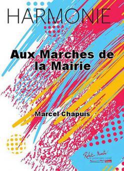 Aux marches de la mairie 