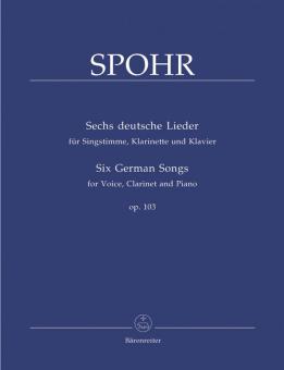 6 deutsche Lieder op.103 Standard