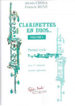 Clarinettes en duos Vol.1 